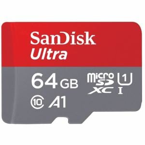 サンディスク サンディスク ウルトラ microSDXC UHS-Iカード 64GB SDSQUAR-064G-JN3MA 10年間の製品保証