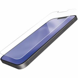 エレコム PM-A21AFLGOM iPhone 13 mini ガラスフィルム ゴリラ 0.21mm 反射防止