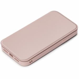 PGA PG-21KGF06PK iPhone 13用 ガラスフリップケース Premium Style  ピンク