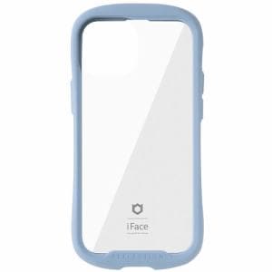 HAMEE 41-933084 iPhone 13 mini専用 iFace Reflection強化ガラスクリアケース ペールブルー iFace