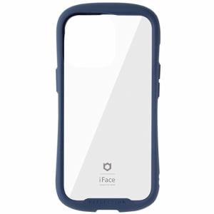 HAMEE 41-933183 iPhone 13 Pro専用 iFace Reflection強化ガラスクリアケース ネイビー iFace