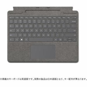 マイクロソフト 8XA-00079 Surface Pro Signature キーボード プラチナ