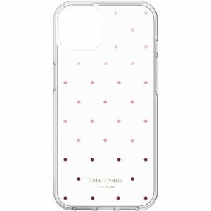 kate spade new york KSIPH-188-PDPO 2021 iPhone 6.1-inch  ケース Protective Hardshell Case  ドット柄＆クリア