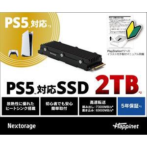 PS5対応 拡張SSD 2TB NEM-PA2TB/H