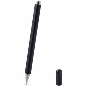 エレコム P-TPD03BK タッチペン スマホ・タブレット用 ディスクタイプ 超感度 磁気吸着 マグネットキャップ ブラック
