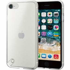 エレコム PM-A22SHVCKMCR iPhone SE 第3世代 SE 第2世代 8／7 ハイブリッドケース スタンダード シルキークリア