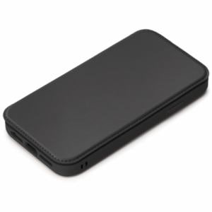 PGA PG-22MGF01BK 2022年 iPhone 4.7inch用 ガラスフリップケース Premium Style ブラック