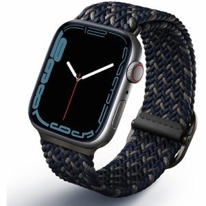 KENZAN UNIQ-45MM-ASPDEOBLU Apple Watch 42／44／45MM BRAIDED STRAP ASPEN DE OBSIDIAN BLUE UNIQ45MMASPDEOBLU