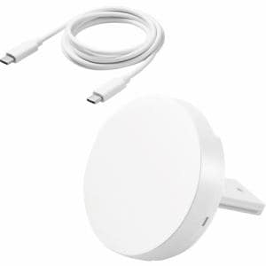 エレコム W-MA03WH ワイヤレス充電器／マグネット内蔵／7.5W／卓上タイプ／3way／ホワイト