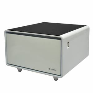 【沖縄、離島地域のお届けは不可】ロイヤル SMART TABLE(スマートテーブル) LOOZER WHITE STB65 ステルス家電 冷蔵庫付きテーブル
