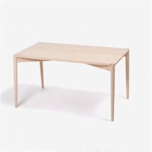 大塚家具　ダイニングテーブル　「リュッケ」　ブナ材　白木塗装　幅150cm