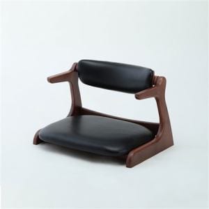 大塚家具 座椅子「キャスパー2 100B-BK」 PVC ブラック
