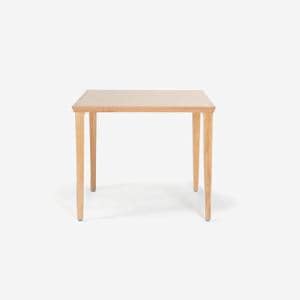 大塚家具　ダイニングテーブル　「N-T005」正方形　ナラ材　ホワイトオーク色