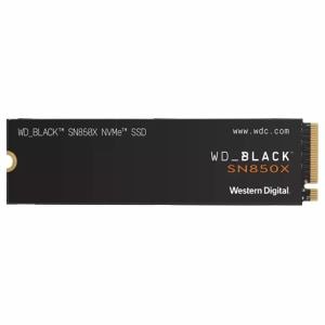 Western Digital WDS100T2X0E M.2 NVMe 内蔵SSD 1TB WD_BLACK SN850X NVMe SSD ヒートシンク非搭載