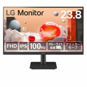 LGエレクトロニクス　24MS500-B　23.8型　LG　Monitor　IPS　フルHD　100Hz　アンチグレア　1920×1080
