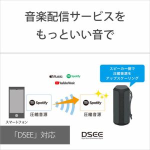 [推奨品]ソニー　SRS-XE200　DC　ワイヤレスポータブルスピーカー　オレンジ