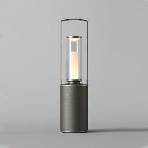 シャープ DL-FS01L-S ポータブルスピーカーランタン any Portable Speaker Lantern オリーブシルバー