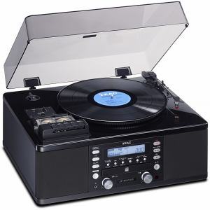 ティアック LP-R550USB-P／PB ターンテーブル／カセットプレーヤー付CDレコーダー