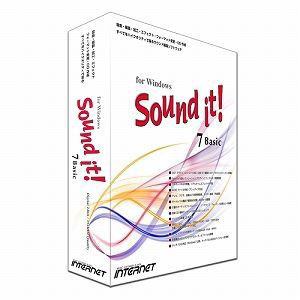 インターネット　　Sound　it!　7　Basic　for　Windows　　サウンド編集ソフトウェア　SIT70W-BS