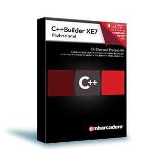 エンバカデロテクノロジーズ　C++Builder　XE7　Professional　(ライセンス+メディア)　CPBX070JAFS190