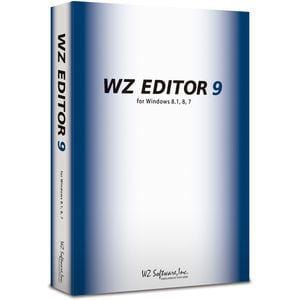 ＷＺソフトウェア　WZ　EDITOR　9　パッケージ版　WZ-9