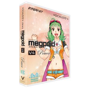 インターネット　VOCALOID　4　Library　Megpoid　V4　Power　VA4L-MPP01