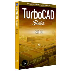 キヤノンＩＴソリューションズ TurboCAD v2015 Sketch 日本語版 CITS-TC22-003