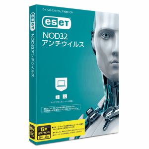 キヤノンＩＴソリューションズ　ESET　NOD32アンチウイルス　5年2ライセンス　CMJ-ND14-042