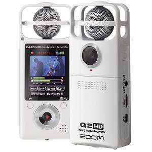 ズーム　Q2HD　Handy　Video　Recorder　ホワイト　Q2HD／W