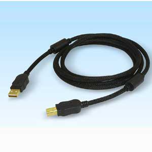 USB-PLUS／1.2M　　オーディオグレードUSBケーブル　(A)タイプ⇔(B)タイプ　1.2m
