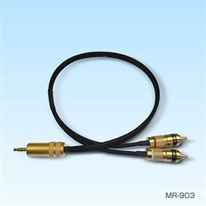 サエク　高音質ミニ端子ケーブル　0.5m　MR-903/0.5