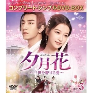 【DVD】夕月花(せきげつか)～三世を駆ける愛～　BOX3[コンプリート・シンプルDVD-BOX][期間限定生産]