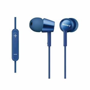 ソニー　MDR-EX150IP-LI　iPod／iPhone／iPad対応ダイナミック密閉型　インナーイヤーイヤホン　(ブルー)