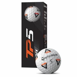 テーラーメイド(TaylorMade) 2021年モデル TP5 PIXボール ゴルフボール  3球入 ホワイト