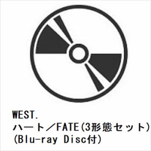 【先着予約購入特典付】【CD】WEST.　／　ハート／FATE(3形態セット)(Blu-ray　Disc付)