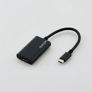 エレコム DH-CHDMIBK USB Type-C映像変換アダプタ(HDMI)