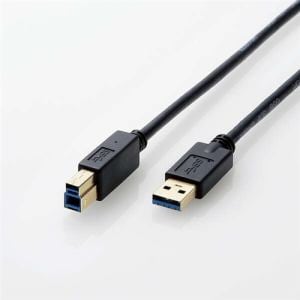 エレコム　DH-AB3N20BK　USB3.0ケーブル　2.0m　ブラック