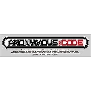 ANONYMOUS;CODE　限定版　PS4　FVGK-0192