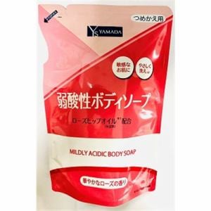 YAMADASELECT(ヤマダセレクト) 弱酸性ボディソープローズ 日本合成洗剤
