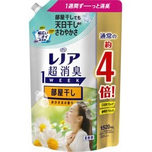 P＆Gジャパン レノア超消臭1week部屋干しおひさまの香りつめかえ用超特大サイズ 1，520ML