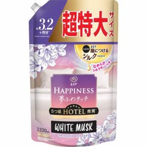 Ｐ＆Ｇ レノアハピネス夢ふわタッチリラックスナイトホワイトムスク詰替用超特大サイズ 1220ML