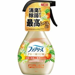 P&Gジャパン ファブリーズＷ除菌＋消臭 プレミアム シトラス＆ガーデンの香り 本体 ３７０ＭＬ