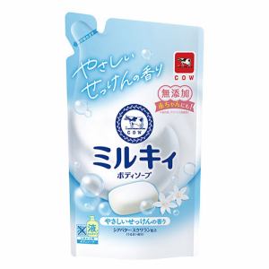 牛乳石鹸 ミルキィボディソープやさしいせっけん詰替用 360ml