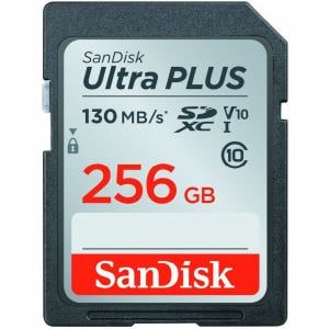 サンディスク ウルトラ プラス SDXC UHS-I 256GB SDSDUW3-256G-JNJIN