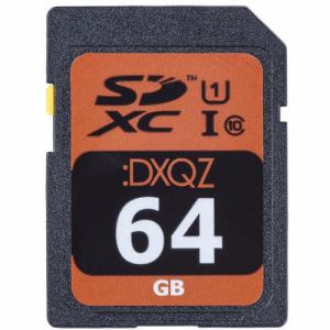 Dadandall DDSD064G03 SDXCメモリーカード 64GB ブラック