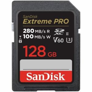 サンディスク サンディスク エクストリーム プロ SDXC UHS-II V60 128GB SDSDXEP-128G-JNJIP