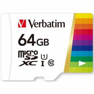 Verbatim MXCN64GJZV microSDXC UHS-1 ／U1 [最大90MB／s] 64GB