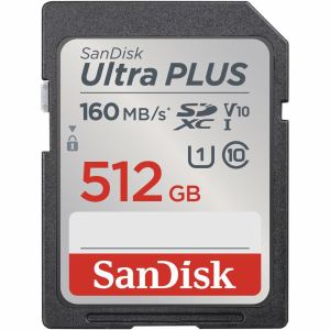 SanDisk　SDSDUWL-512G-JN3IN　サンディスクウルトラプラス　　SDXC　UHS-Iカード512GB　SanDisk　Ultra　PLUS　512GB