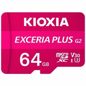 KIOXIA KMUH-B064G microSDXCカード 64GB ピンク