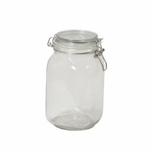 キャレ角型ガラス保存瓶 1.5Ｌ